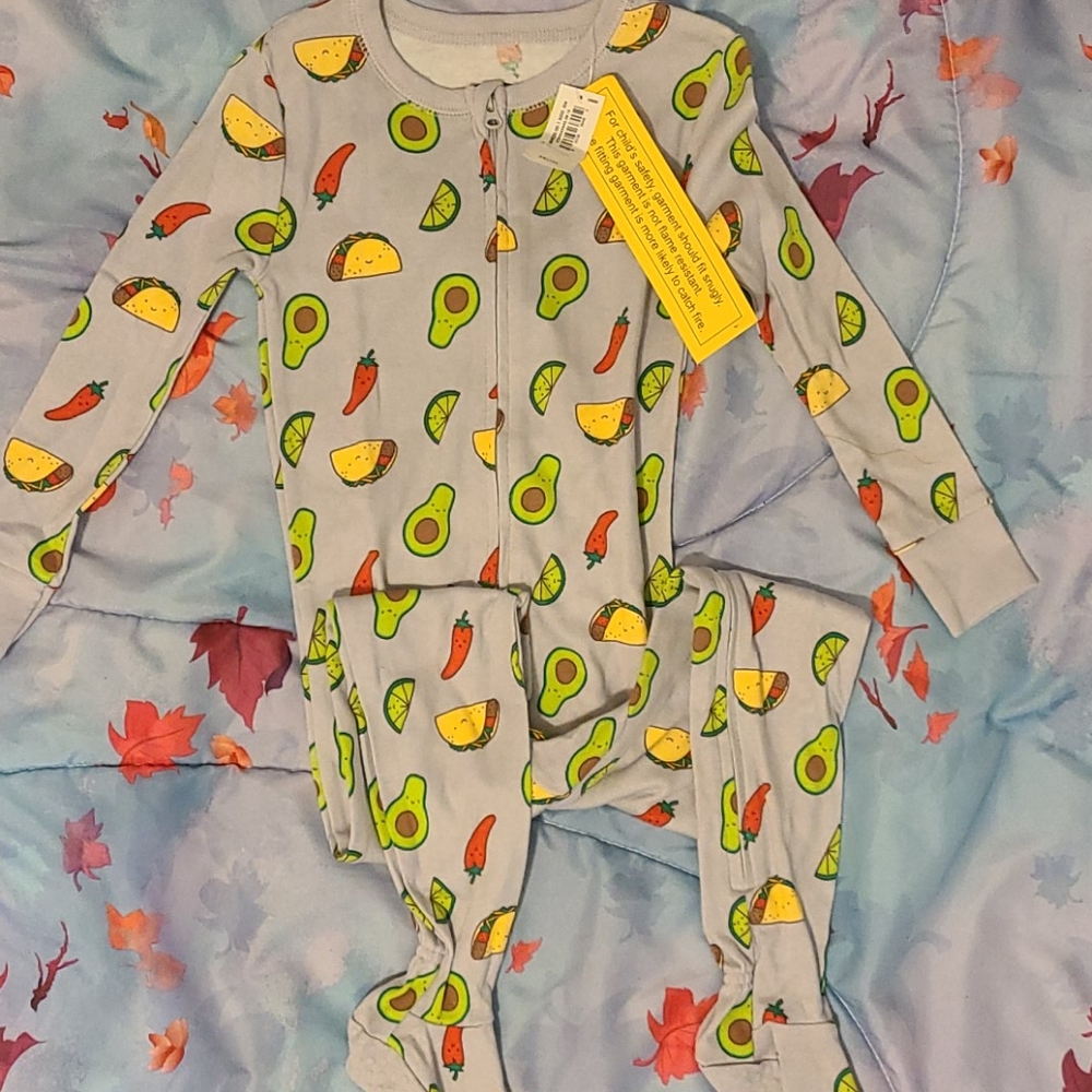 Old navy 1 piece footie pjs